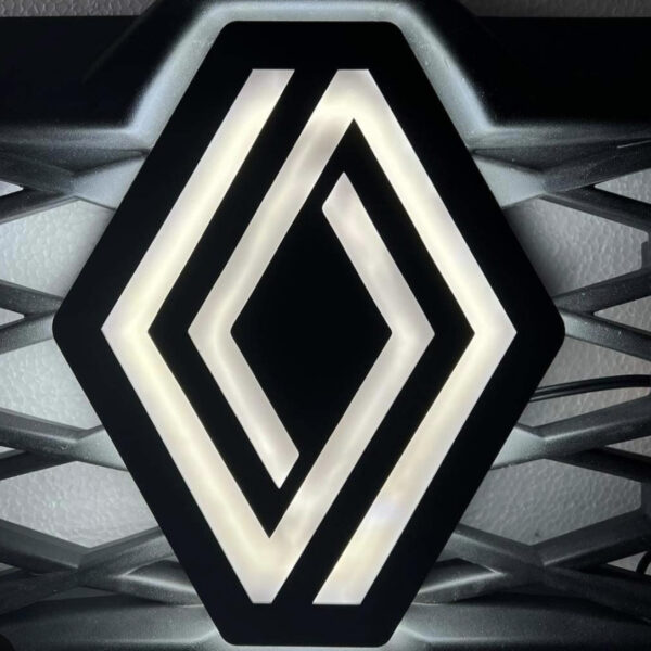 Podswietlane logo Renault