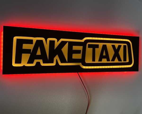 Tablica Podświetlana Led FakeTaxi