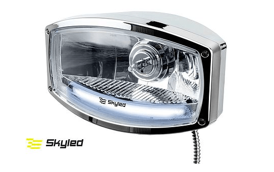 Reflektor dalekosiężny SKYLED JUMBO ELLIPSE (chrom), nr kat. JE320.00