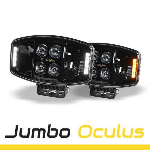 REFLEKTOR SKYLED JUMBO OCULUS FULL LED 10 (90W, BIAŁE I POMARAŃCZOWE R7/R10/R112), NR KAT. JE320.50