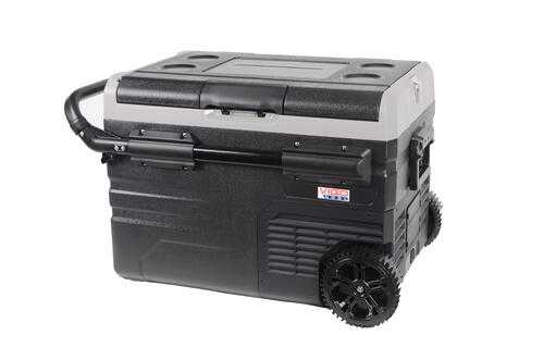 Lodówka Turystyczna 35L Vigo Cool (przenośna, sprężarkowa, 12/24/230V z kółkami i wysuwaną rączką)