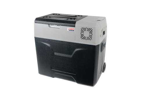 Lodówka Turystyczna 50L VigoCool (przenośna, sprężarkowa, 12/24/230V, z kółkami i wysuwaną rączką)