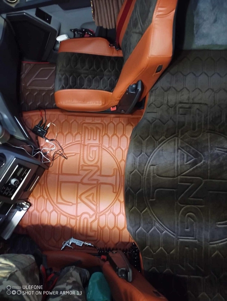 Dywaniki pikowane w plaster miodu RENAULT T - obrazek 2